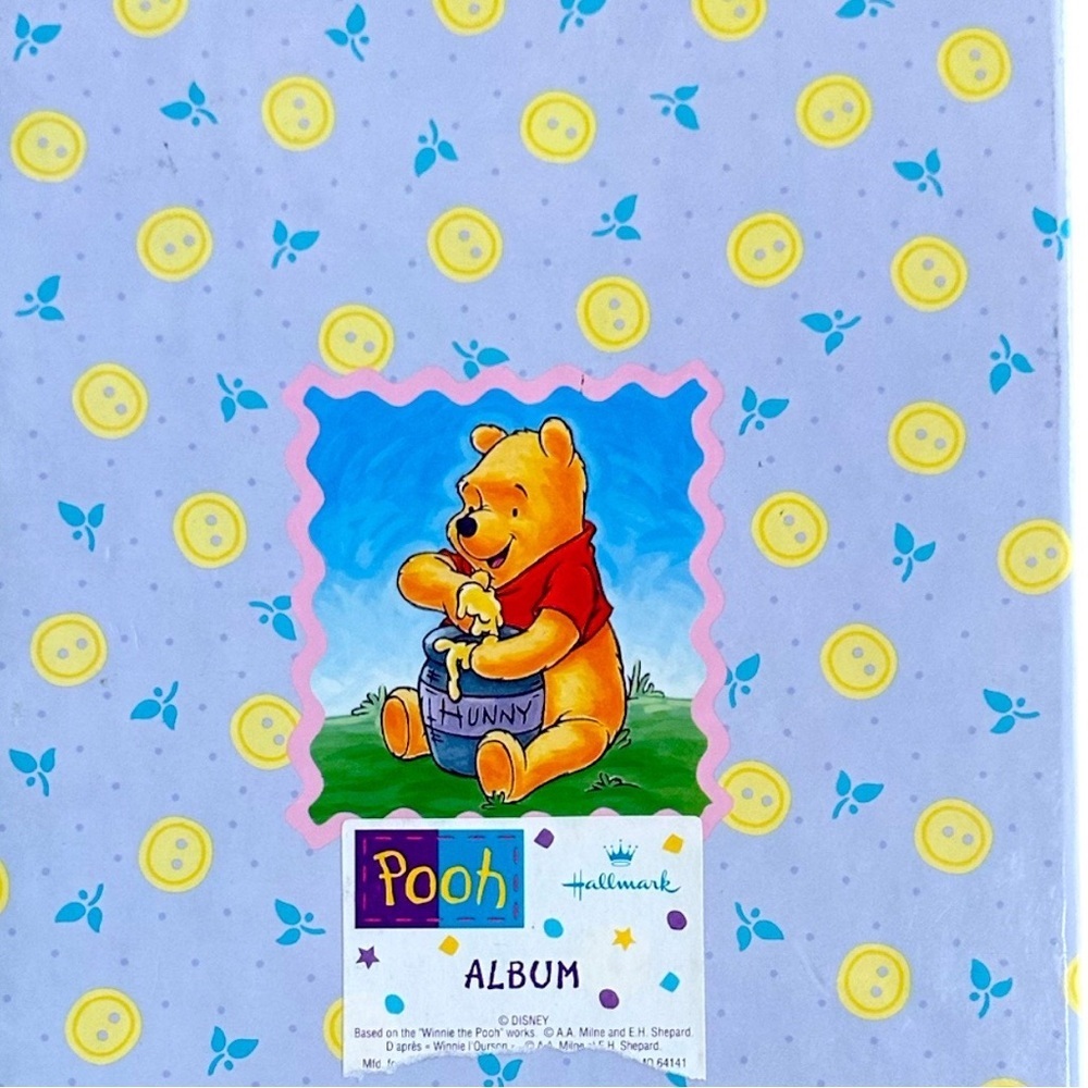 Vintage Hallmark Winnie The Pooh 4x6 Photo Album Holds 100 Photos - Picture 16 of 16